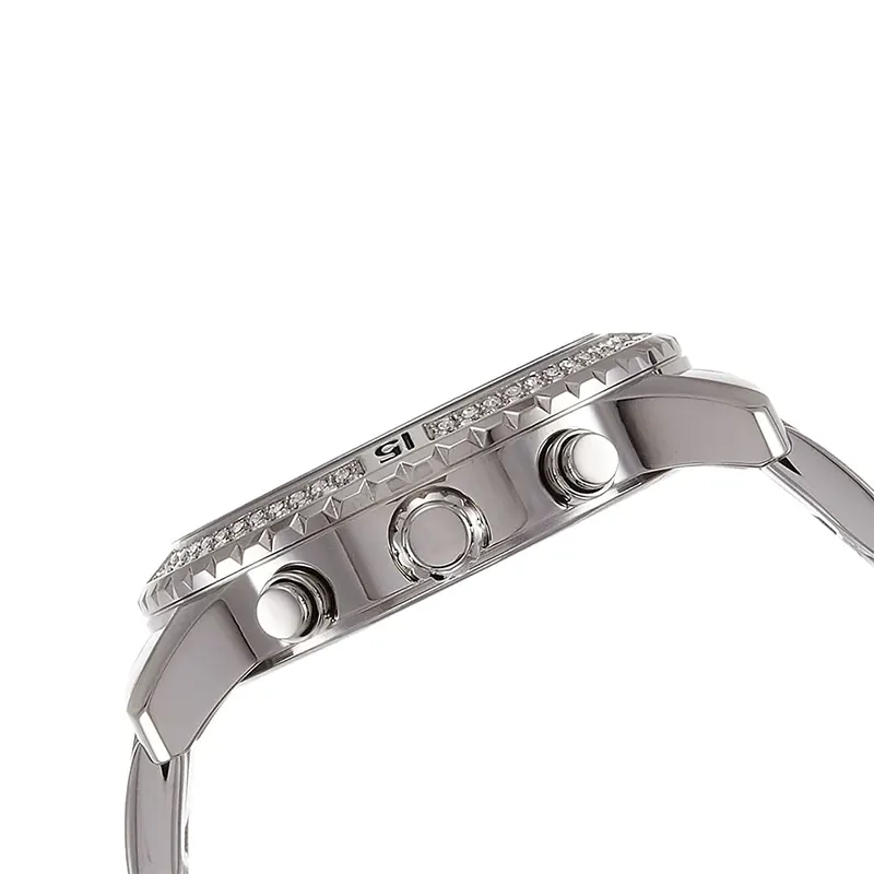 Guess Confetti Quartz Two-tone Crystal Dial Ladies Watch- W0774L1